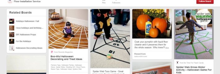 Floor Inspiration for Halloween